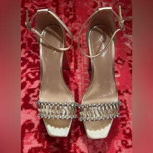 Sam Edelman Gold Ninette Platform Heels